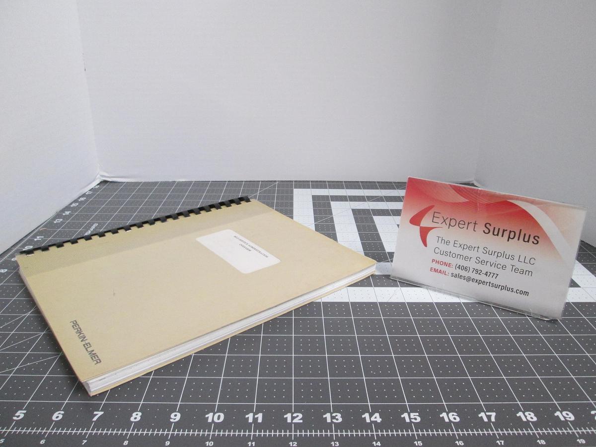 Used Perkin-Elmar, MLD Service Administration Overview Manual Guide
