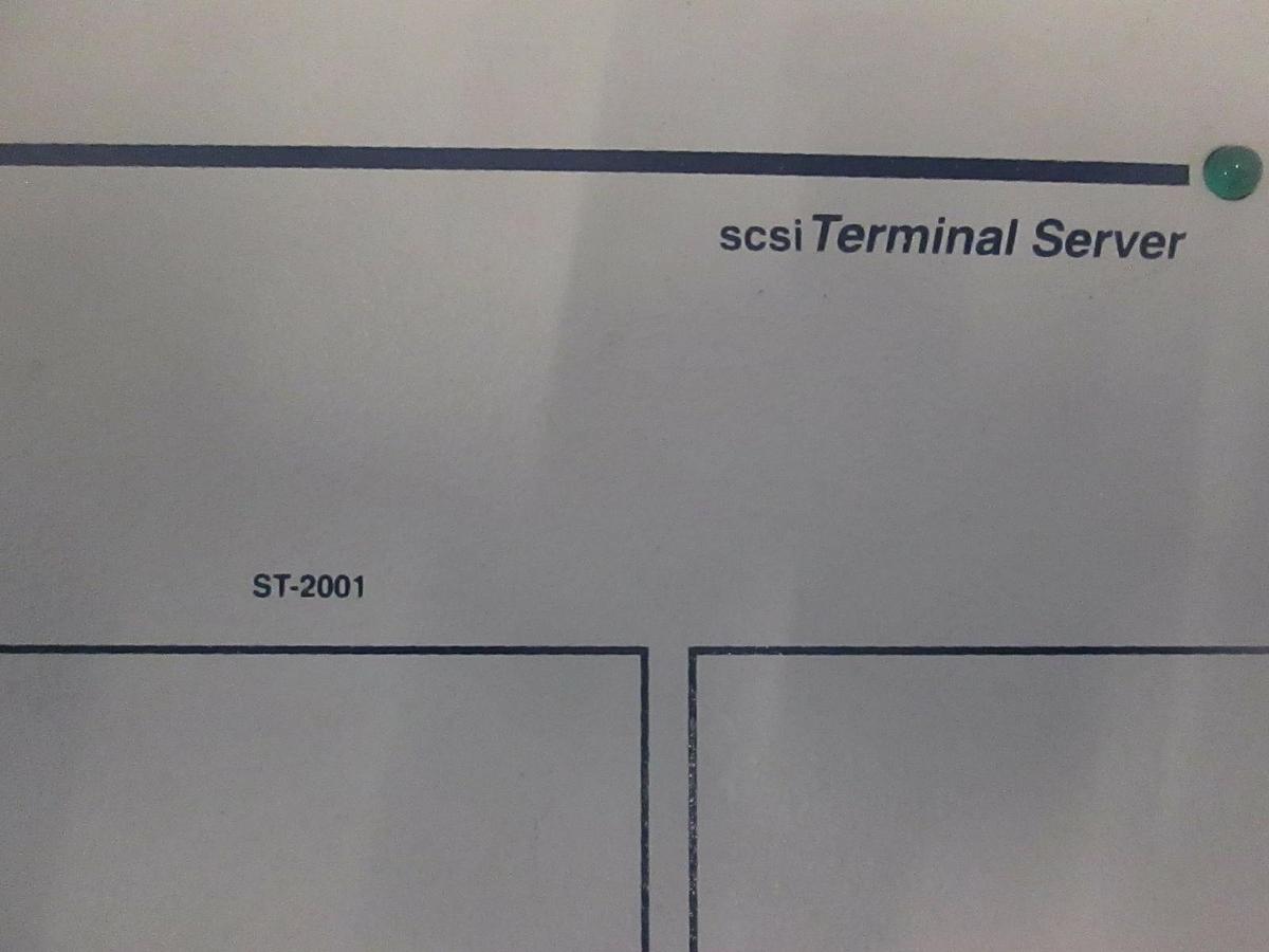 Used Central Data, SCSI Terminal Server, ST-2001, Used