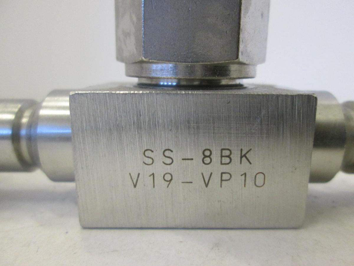 Used Swagelok, Bellows Valve, SS-8BK-V19-VP10, Used