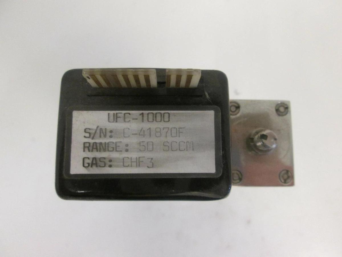 Used Unit UFC-1000, MFC, Mass Flow Controller, CHF3, 50 SCCM, Used