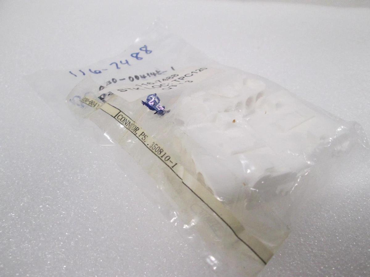 Connector, PS, 350810-1, 5 Port Socket, 116-7488, New, Lot of 3