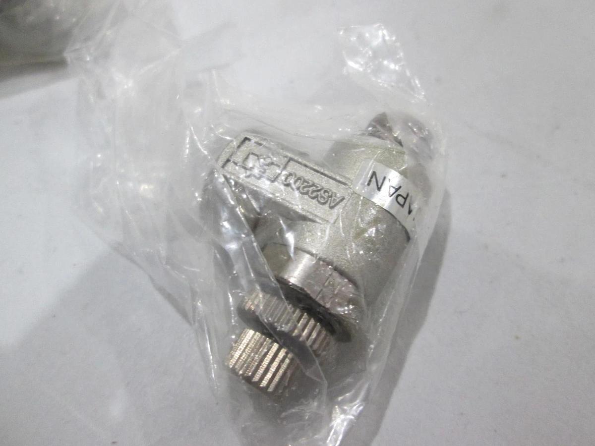 SMC, AS220, Flow Control Valve, New, Lot of 10