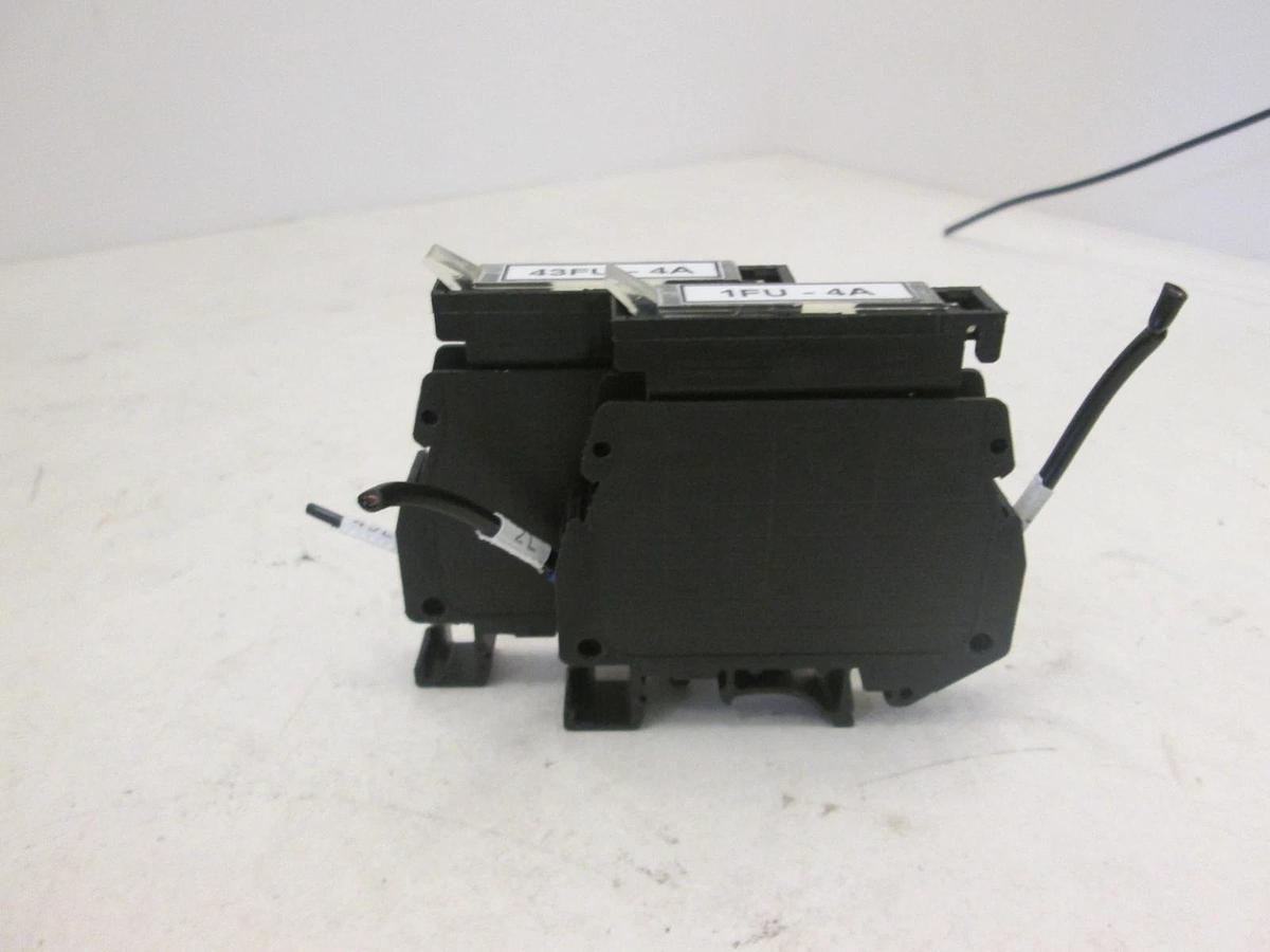 Used Phoenix Contact, Type USIG, Terminal Fuse Block, 4A, Used, Lot of 2