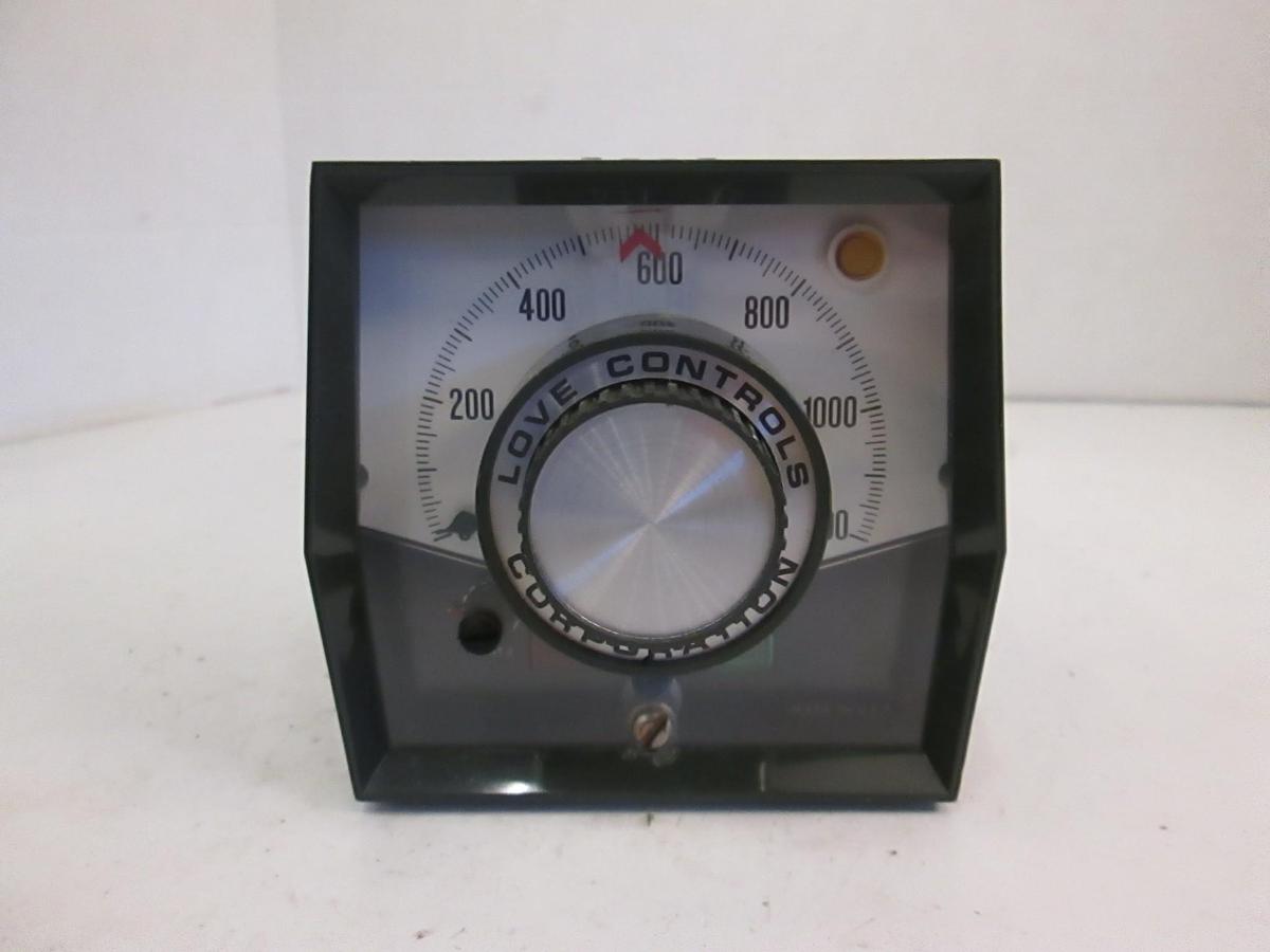 Used Love Controls Temperature Controller, 0-1200 F, Used