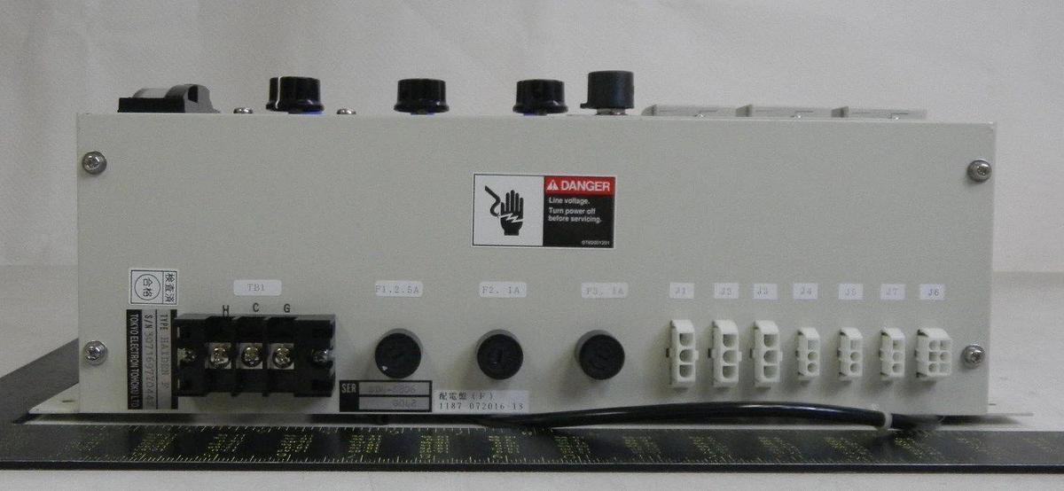 Used TEL Tokyo Electron Limited Haiden F 8S Panel/Control Unit, Filter Fan, Used
