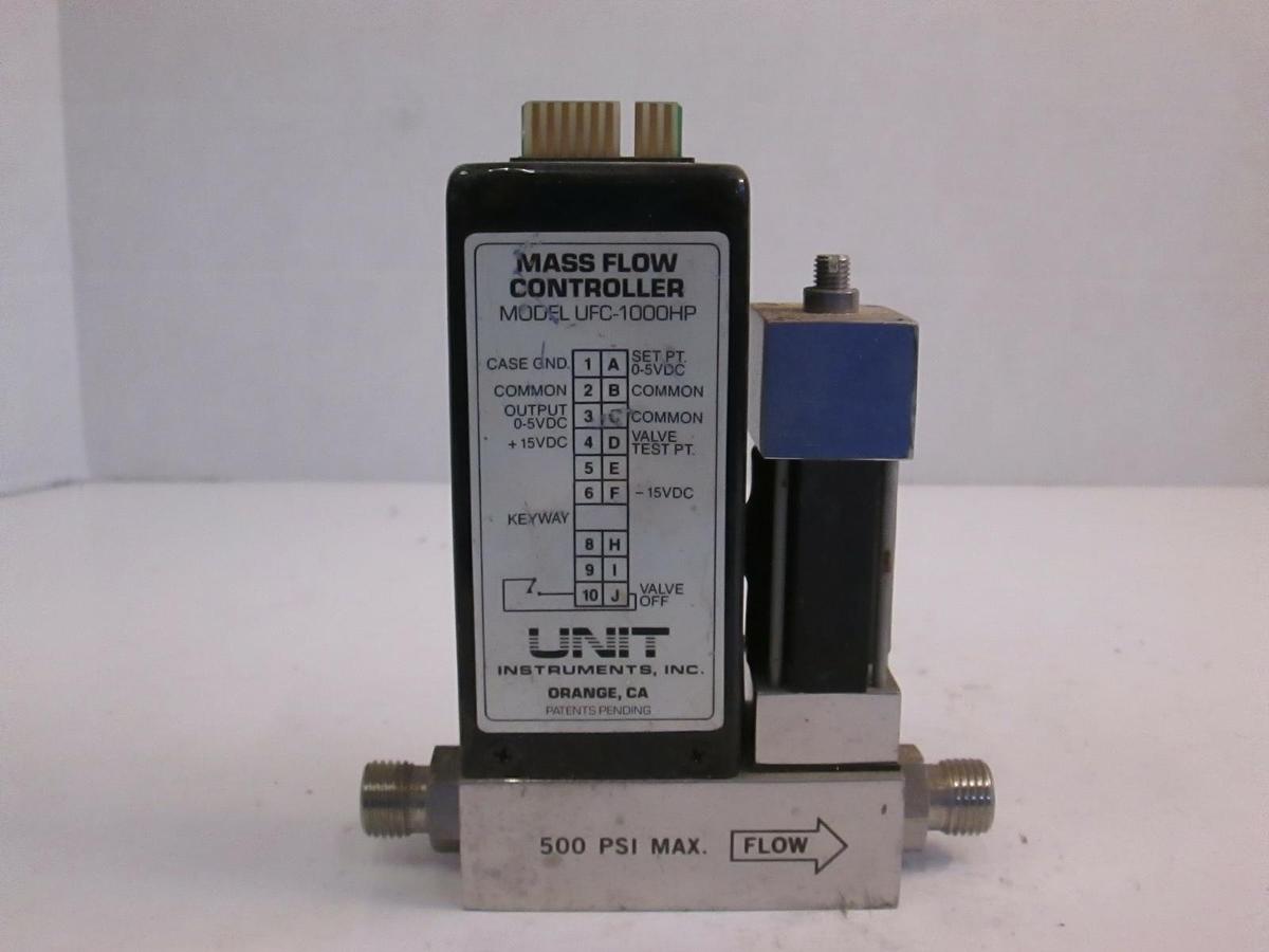 Used Unit UFC-1000HP Mass Flow Controller MFC, HCL, 500 SCCM