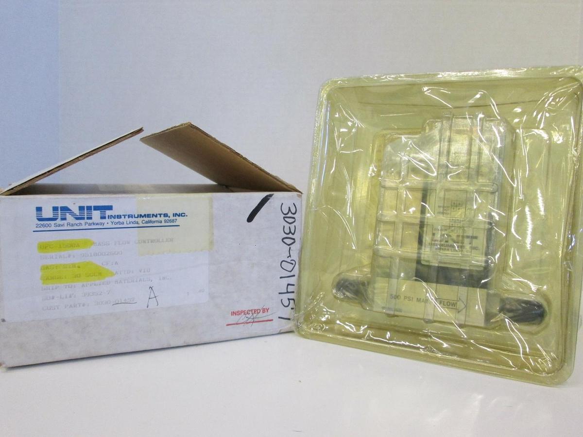 Used Unit UFC-1500A, MFC, Mass Flow Controller, SIH4, 30 SCCM