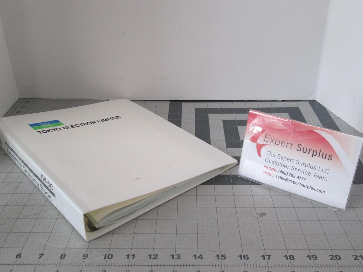 Used TEL Tokyo, IW-6C, Electrical Drawing Book, TEOS, Used