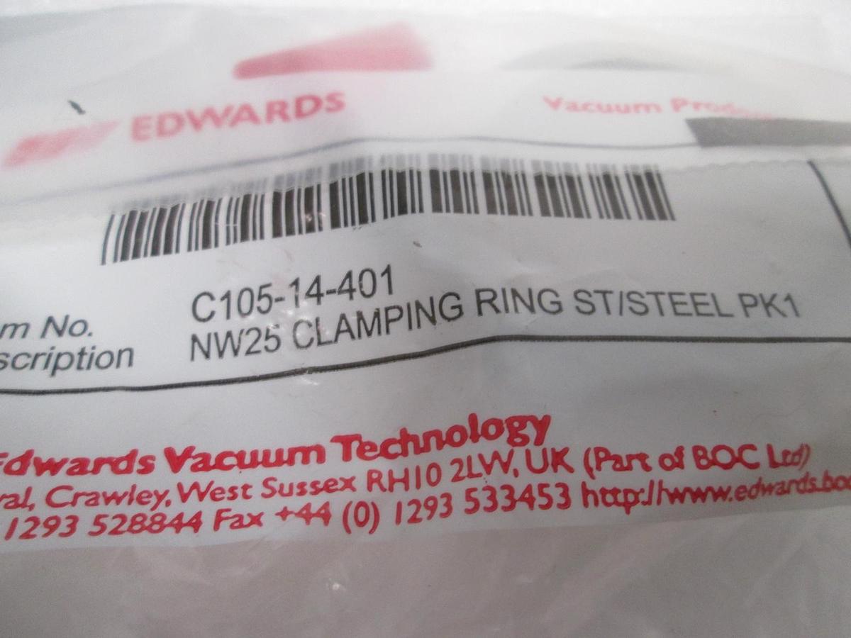 Used Boc Edwards, Fitting Pack MF30 w/ Coseal and Clamp Kit, New