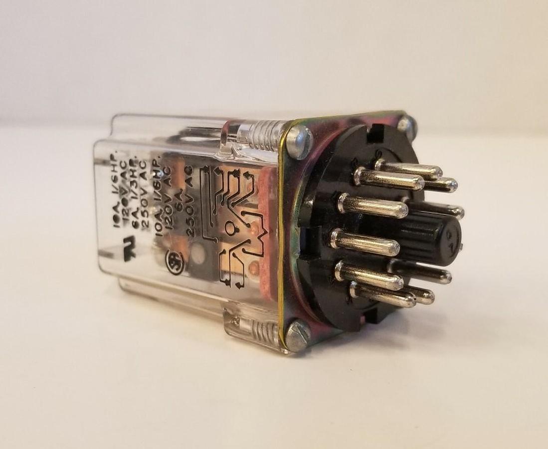 Used POTTER & BRUMFIELD KRP14DG Relay, 24 VDC, Used