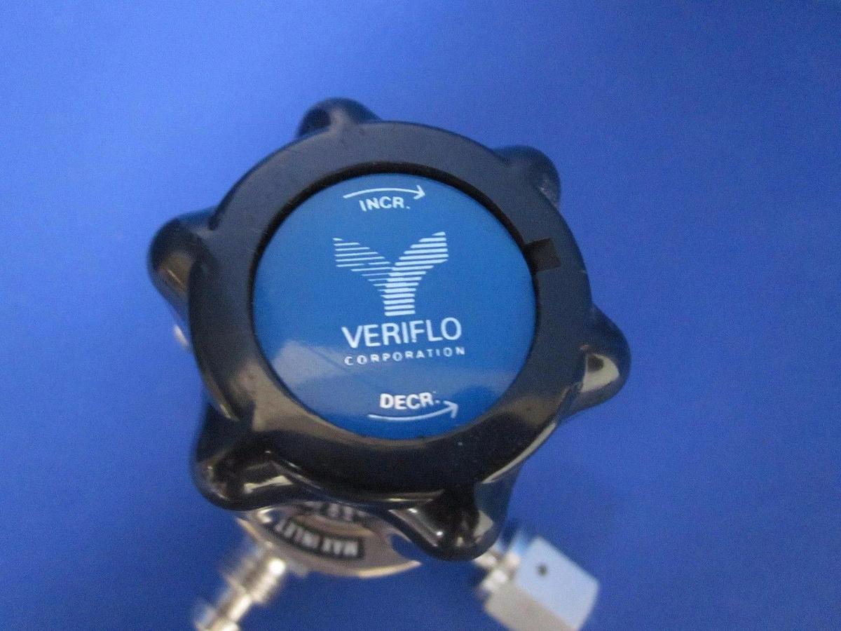 Used Veriflo TDR451W3PVSMF Tied Diaphragm Regulator, 3000 psi, 3 Ports, Used