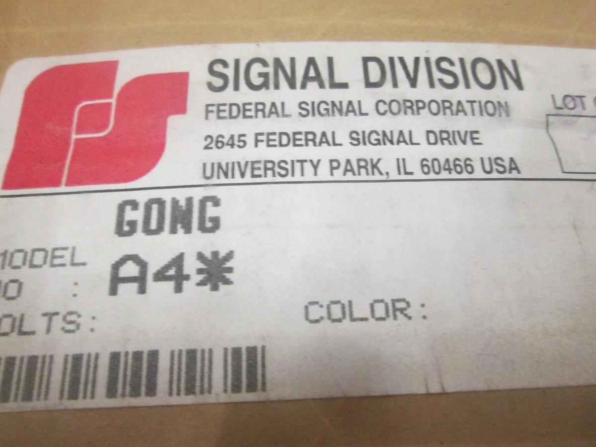 Signal Division, Bell Mechanism w/ Gong, 500 120-1, A4, New