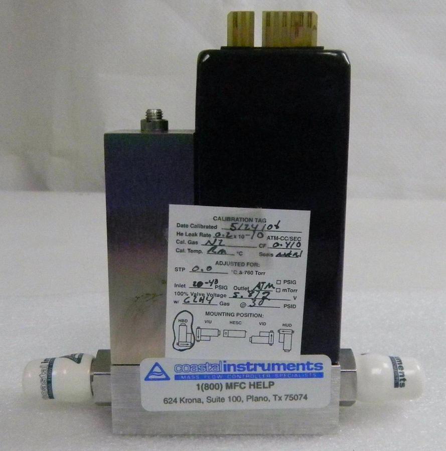 Used Unit UFC-1200A, Mass Flow Controller, Gas- CHC13, Range- 20 CC, 1/4" M I/O