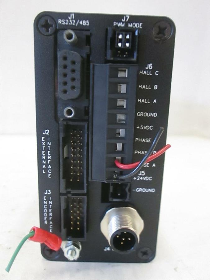 Used Faulhaber MicroMo DeviceNet MVP2001A02 Single Axis Intelligent Drive w/ Amp, New