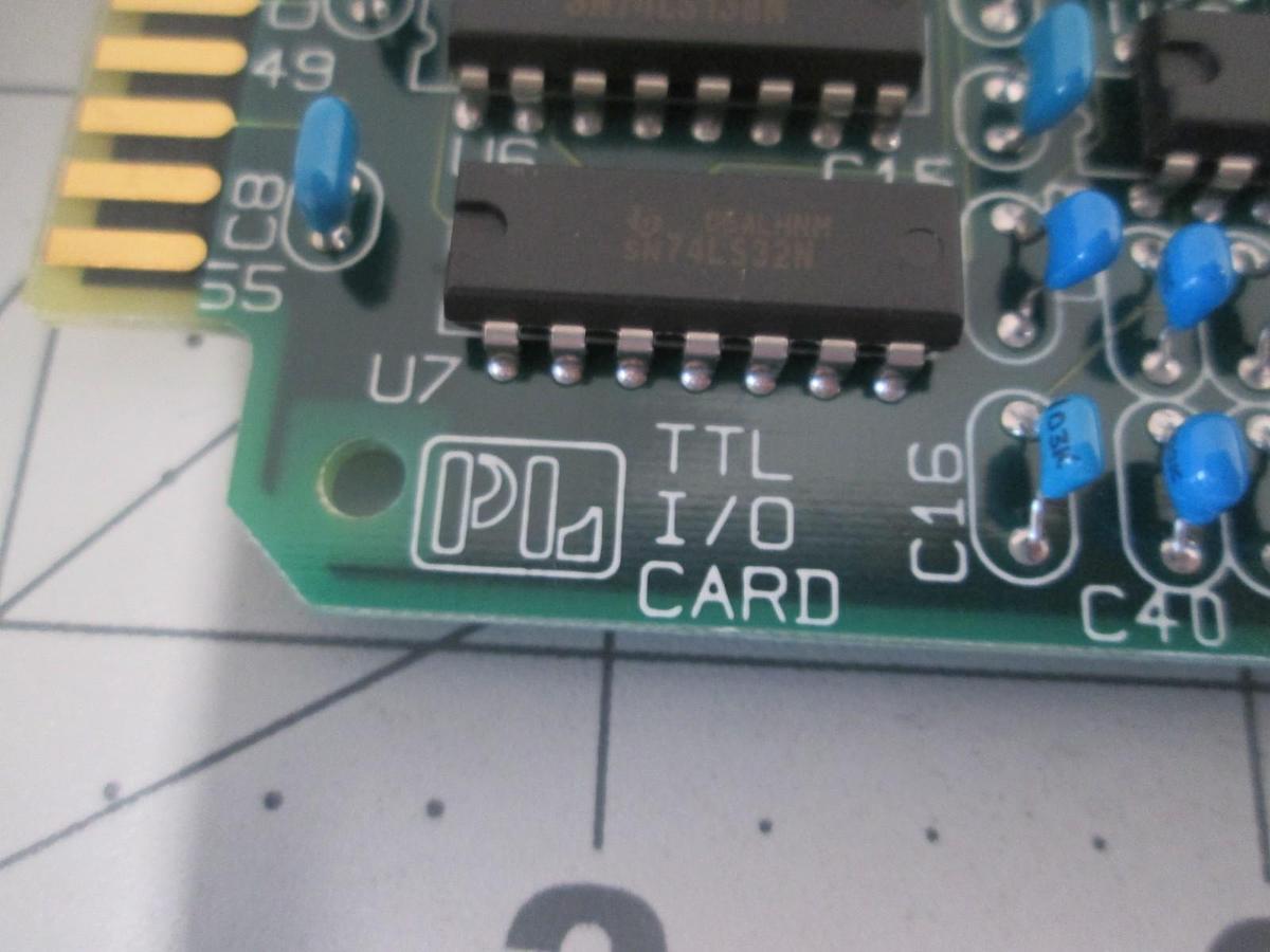 Watkins Johnson, Pro-Log, 980758-001, TTL I/O Card, PCB Assy, New
