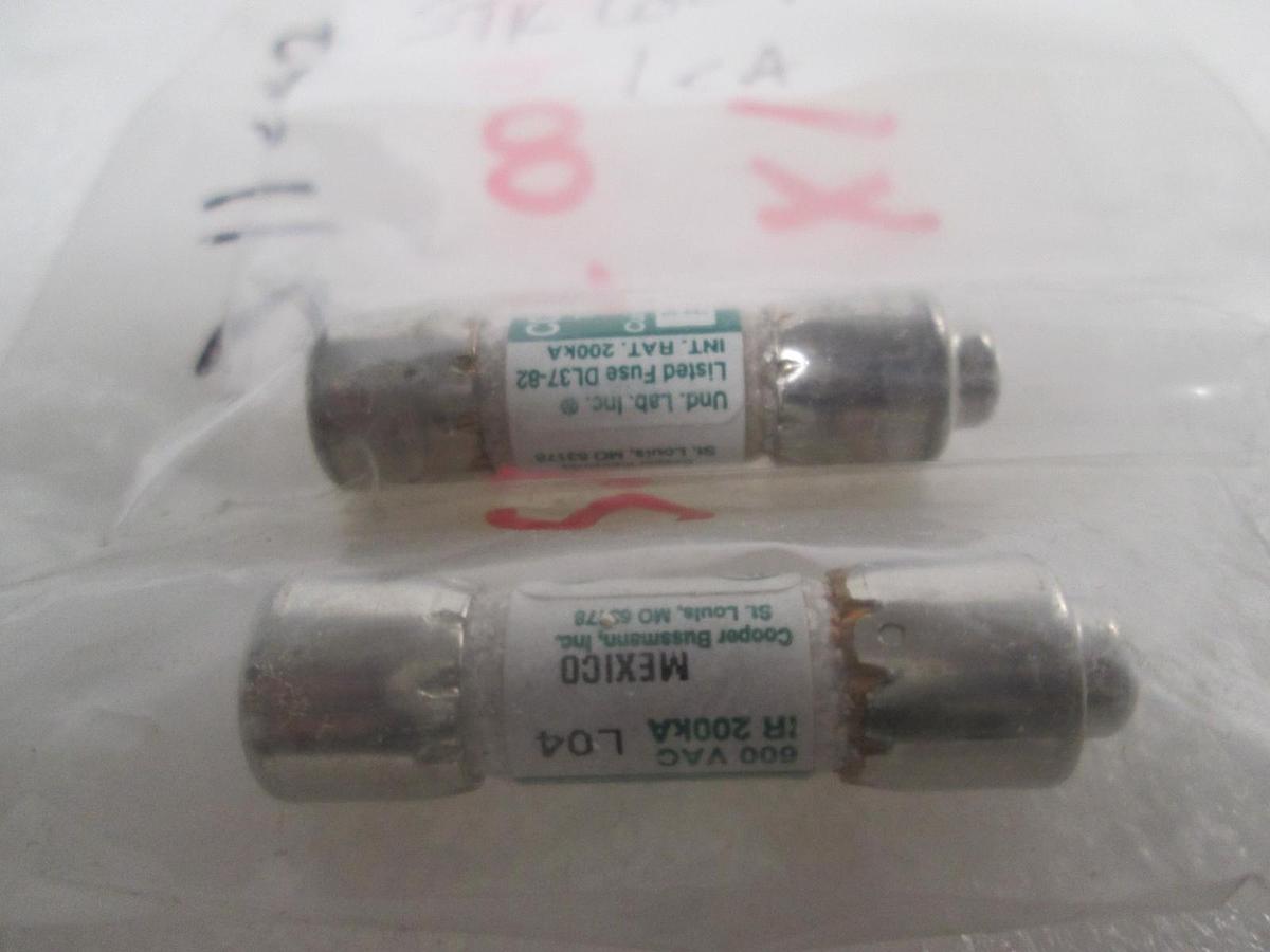 Used Bussman, FNQ-R-7 1/2, Time Delay CC-Tron, New, Lot of 2