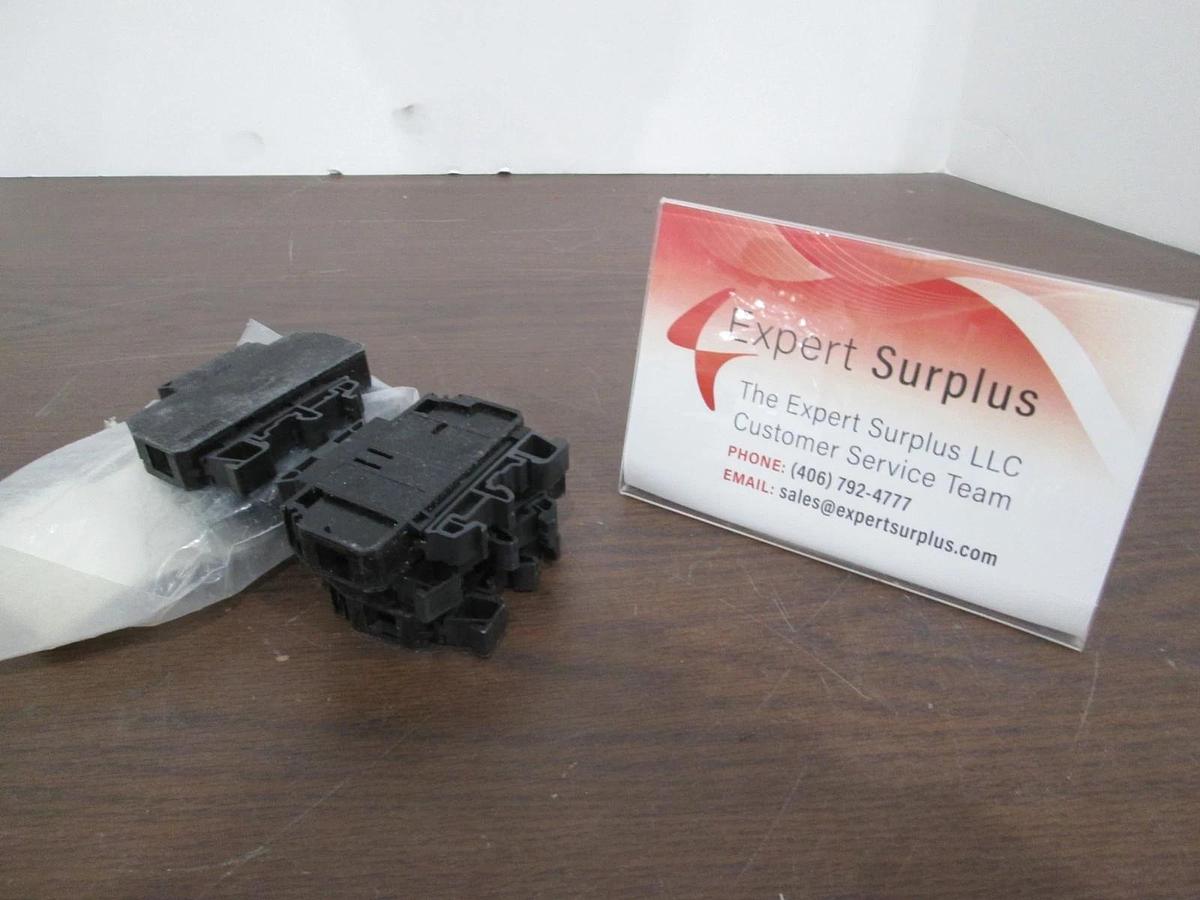 Used Entrelec, FEM 13U, Black Terminal Block, Used, Lot of 6