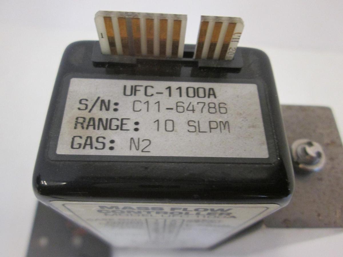 Used Unit Instruments, UFC-1100A, Mass Flow Controller, 10 SLPM, N2, Used