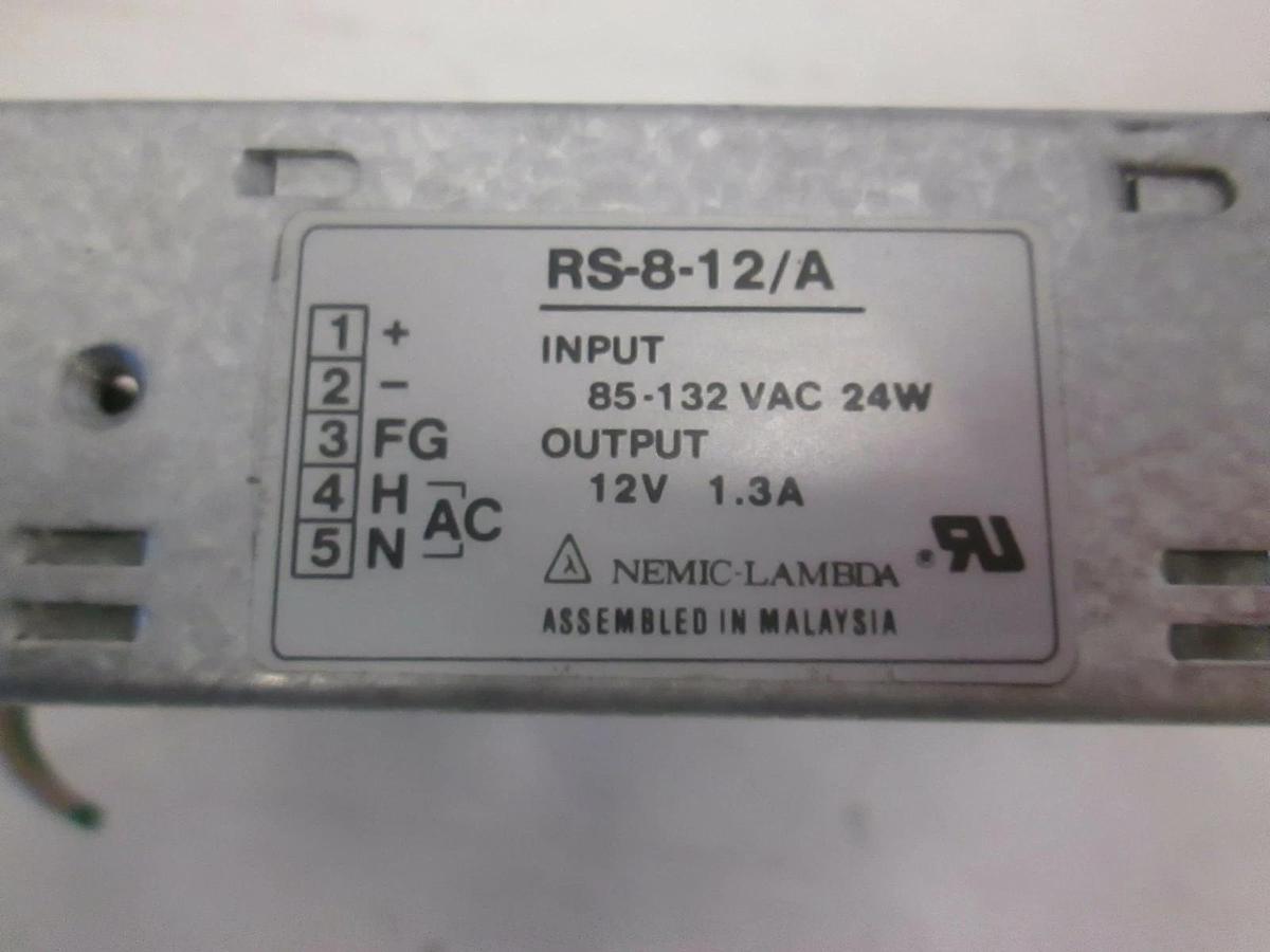 Used Nemic Lambda, RS-8-12/A, Power Supply, Used