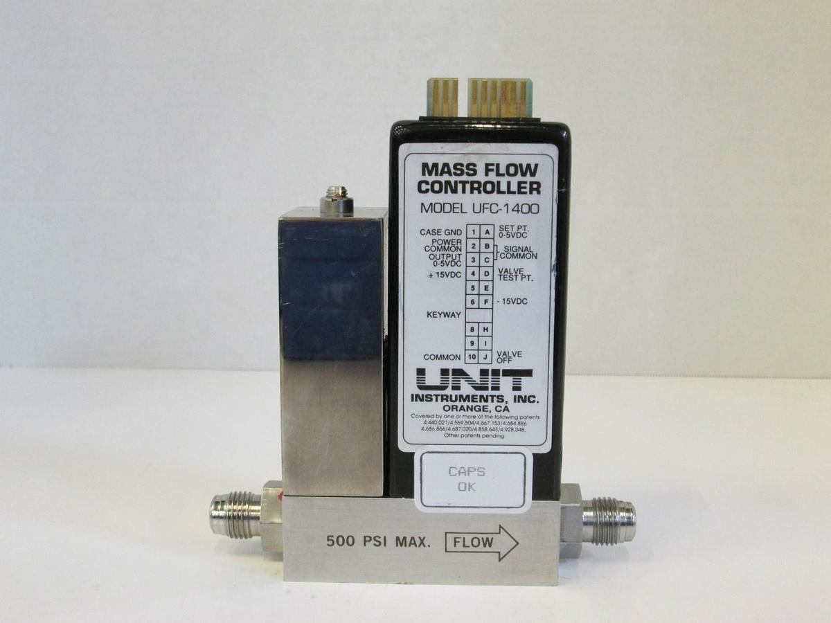 Used Unit UFC-1400 Mass Flow Controller, Ar, 2 SLM