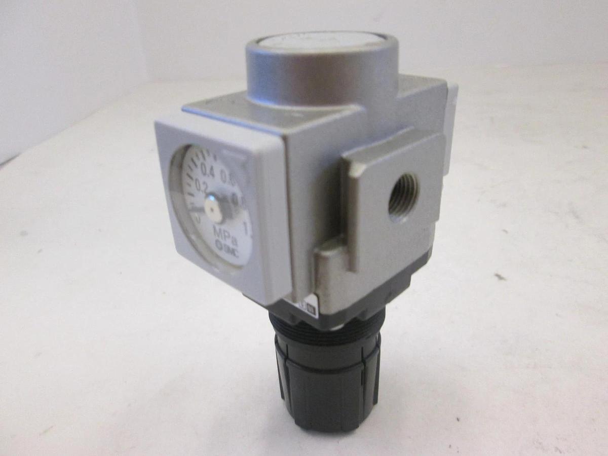 Used SMC, AR20-01BE, Regulator, 0-1 MPa, Used