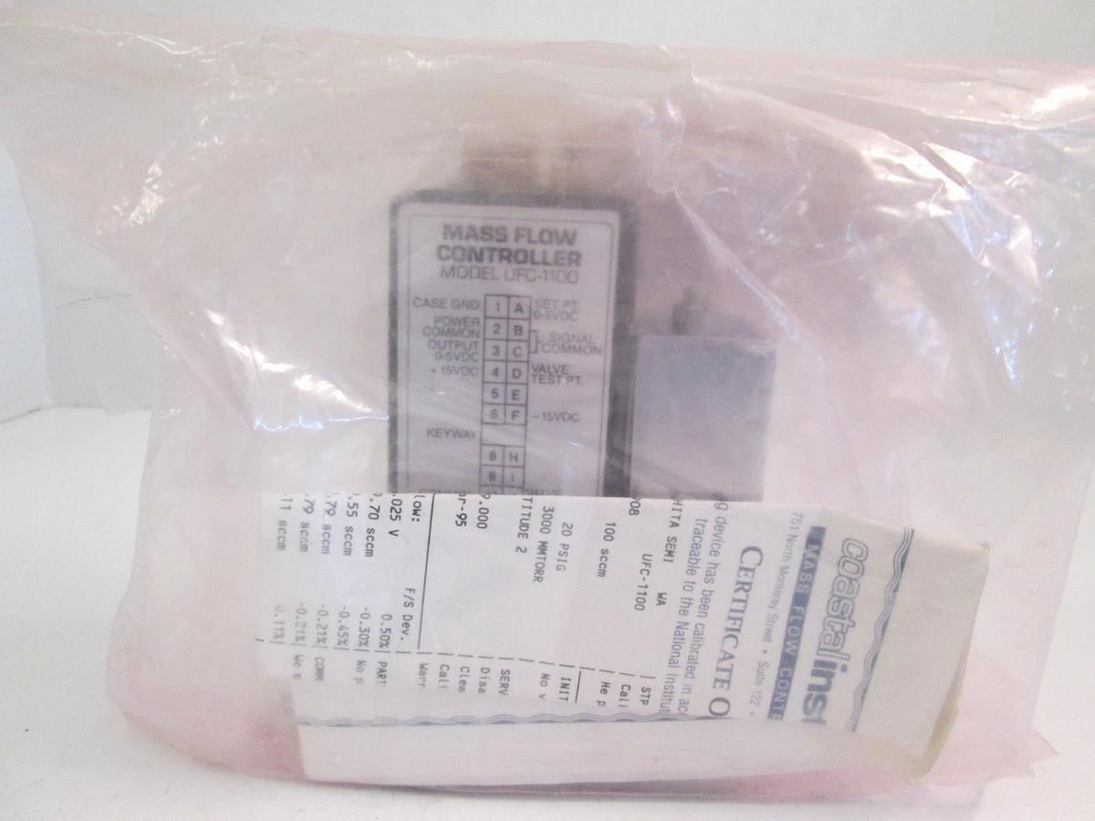 Used Unit UFC-1100 Mass Flow Controller, NH3, 100 C, Used