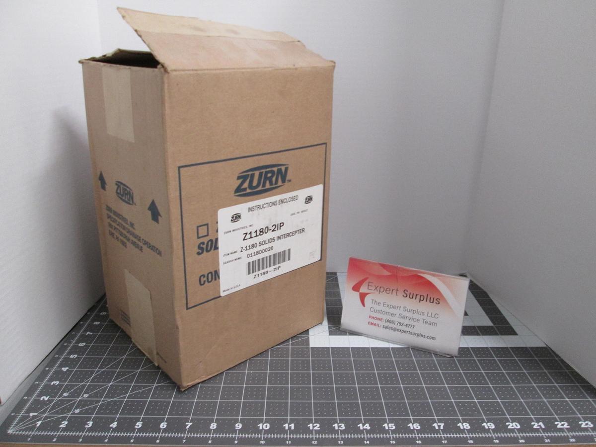 Zurn, Z1180-2IP, Z-1180, 2" Solids Interceptor Waste Drain New in Box