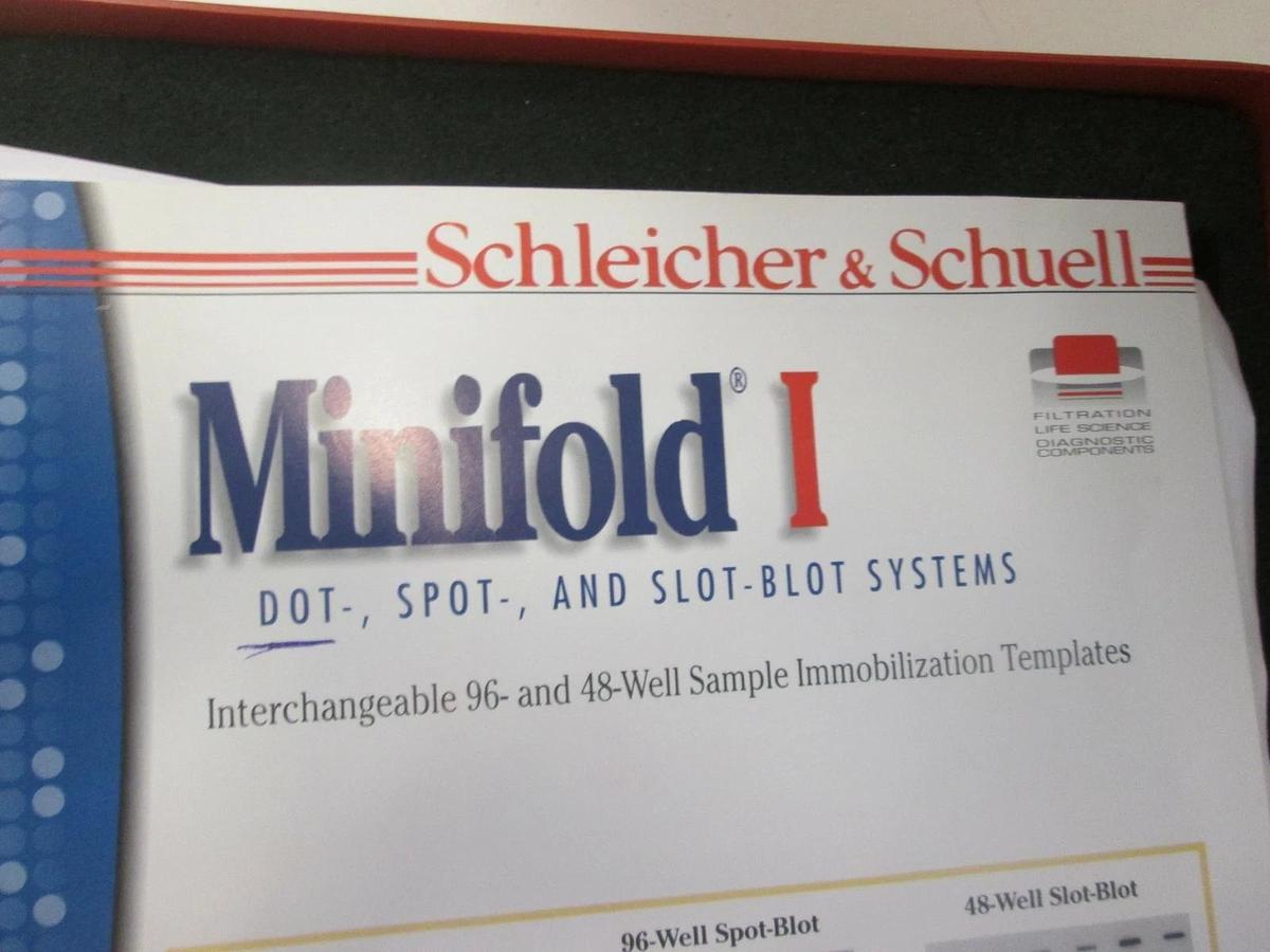 Schleicher & Schuell, Manifold Slot Blot System, MiniFold 1, 44-27510, New