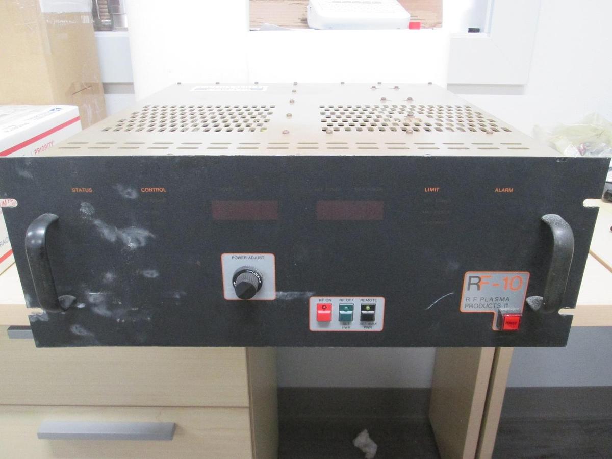 Used RF Plasma Products, RF-10 var 1075, power supply, 100w Used