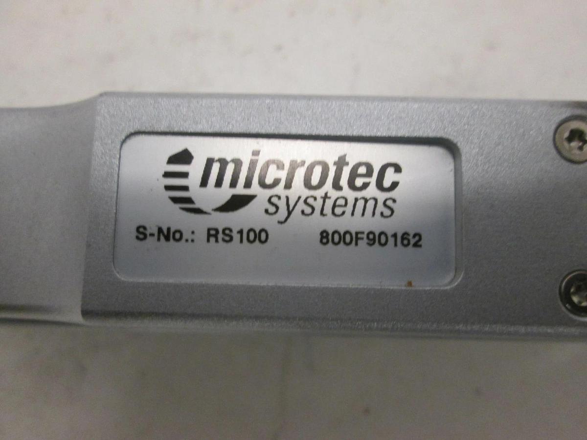 Used Microtec Systems, RS-100 Microdrive RS Transducerized Screw Tightening, Used