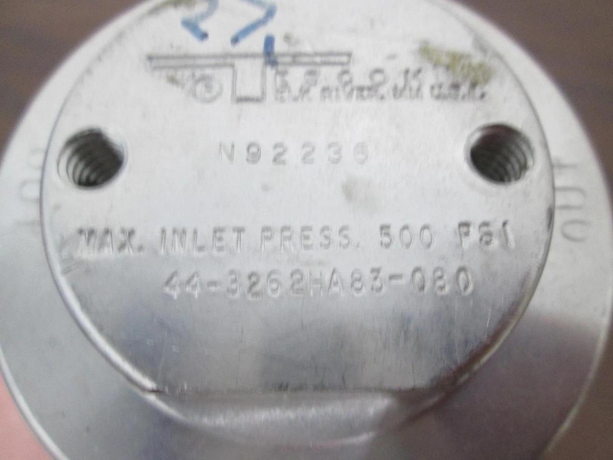Used Tescom, 44-3252-A85-080, 4 Port Regulator, 100 PSIG Max Outlet, Used