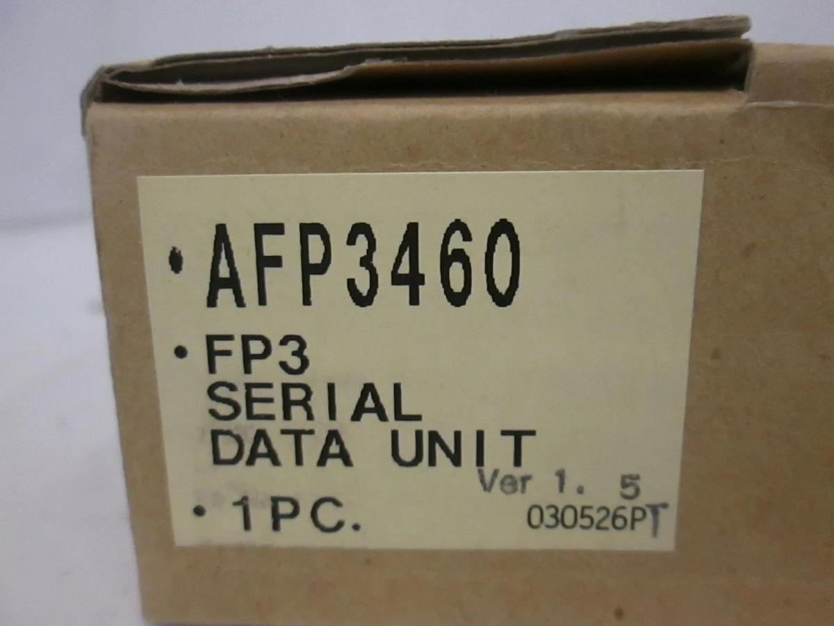 NAIS, Programmable Controller, FP Series, AFP3460, New