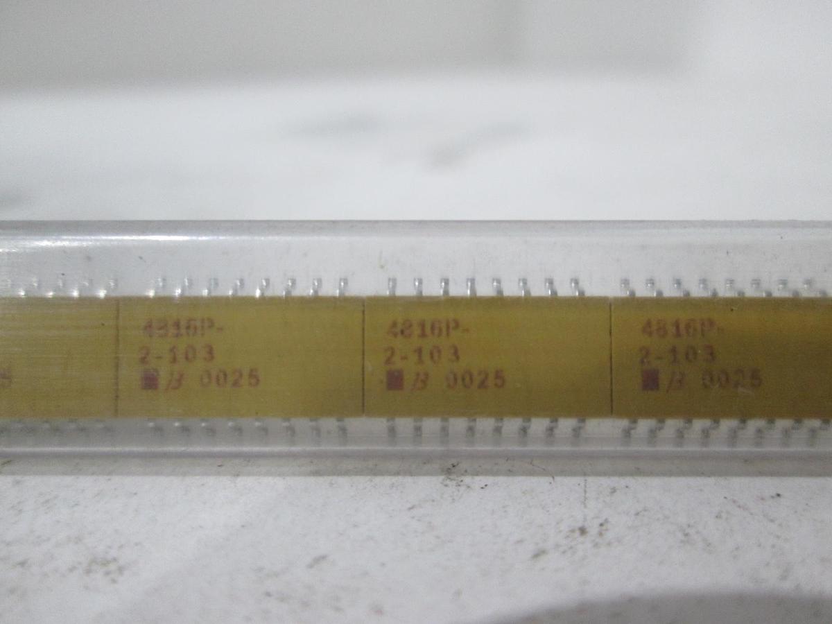 Used Bourns, 4816P-2-103, Integrated Circuit, New, Lot of 50