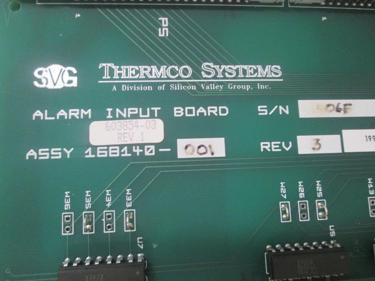 SVG, SPT Micro, 603854-03, Alarm Input Oxide Process, PCB Assy, New