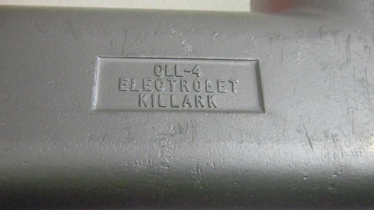 Used Killark 0LL-4 O-Series Conduit Body, 1 1/4", NIB