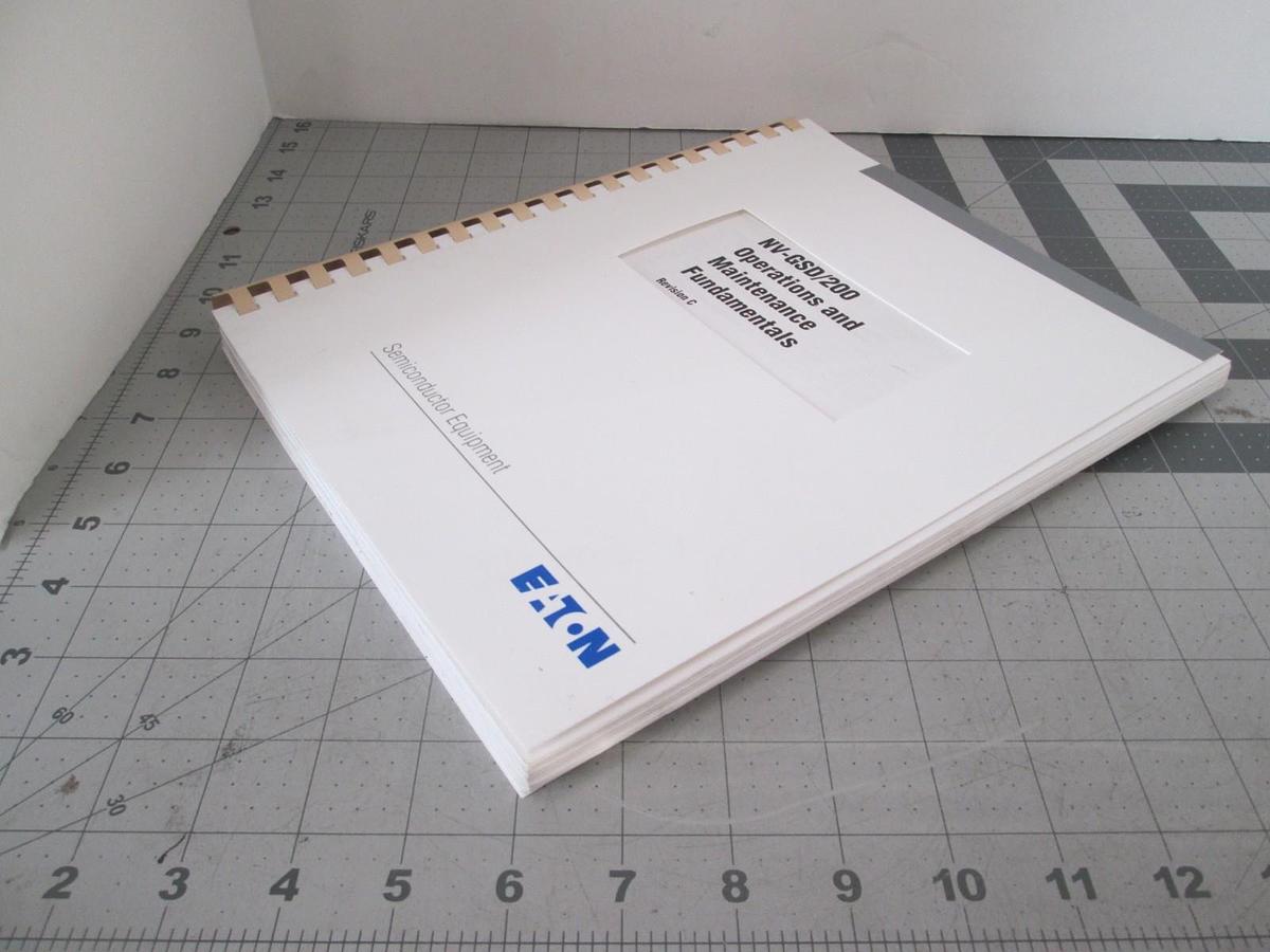 Used Eaton, NV-GSD/200, Operations and Maintenance Fundamentals, REV C, Used