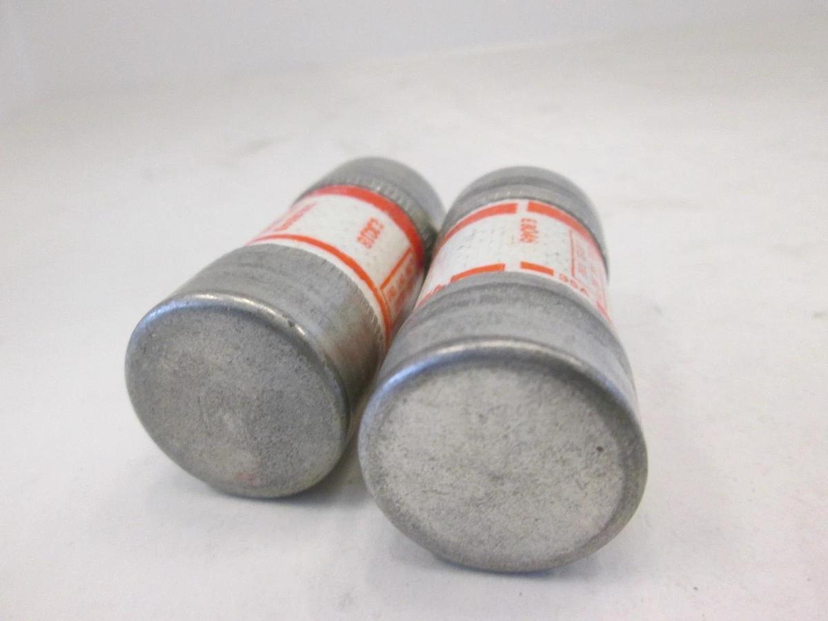 Used Gould, Amp-Trap Fuse Class J A4J35, 35A, 600VAC, Used, Lot of 2