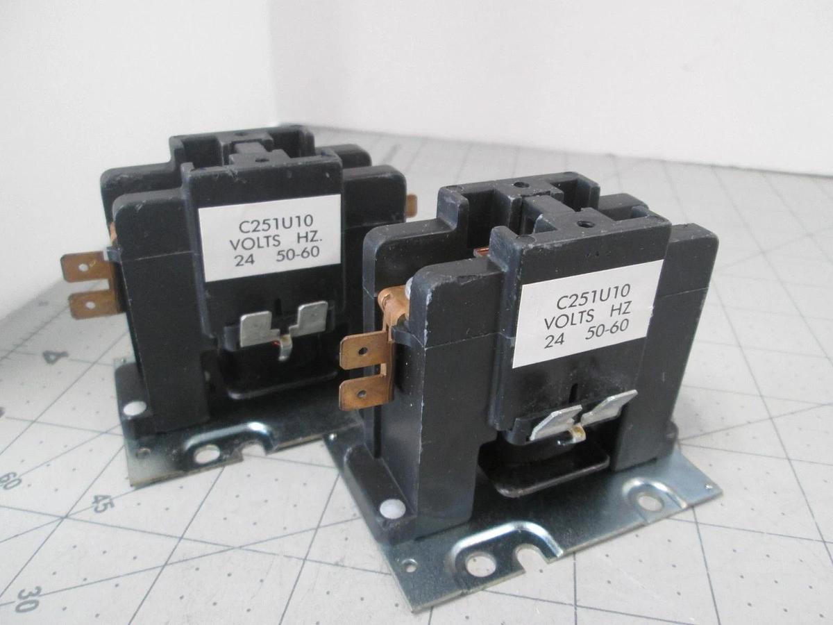 Arrow Hart Contactor C251U10, 24V, 50/60Hz, New, Lot of 2