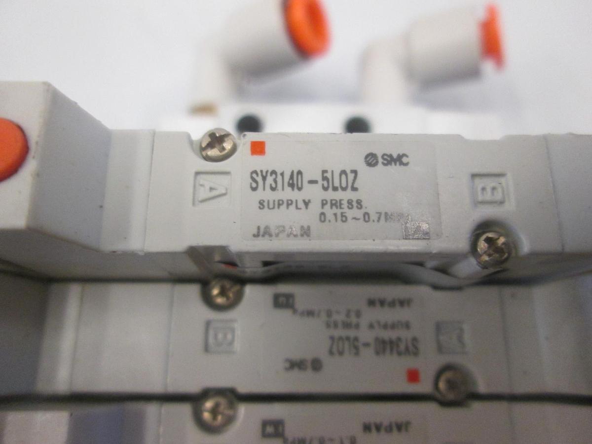 Used SMC, SY3240-5LOZ/ SY3140-5LOZ, Solenoid Valve Assy, Used
