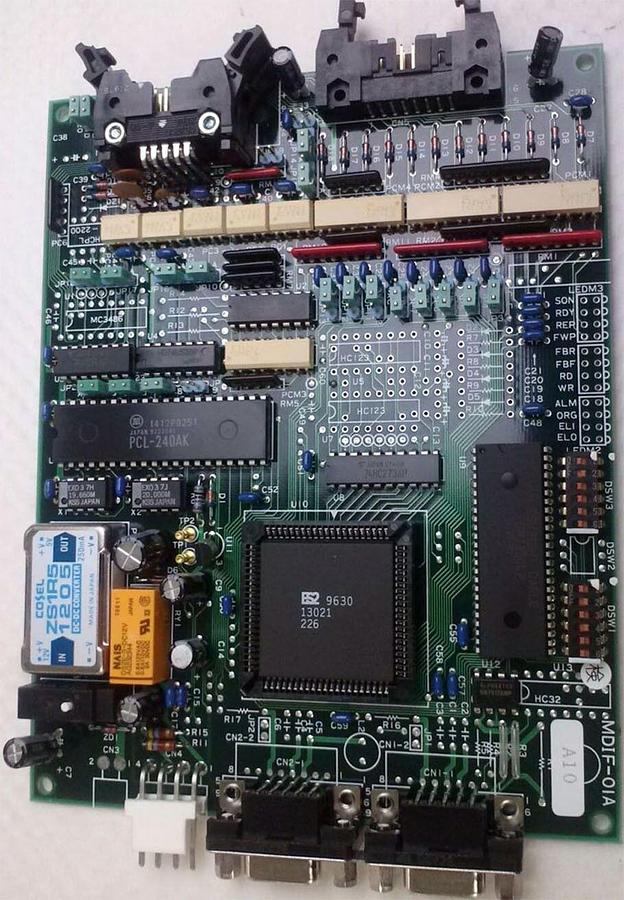 Used TEL Tokyo Electron MDIF-01A-1 T-Bawl Control Unit PCB Assembly, Used