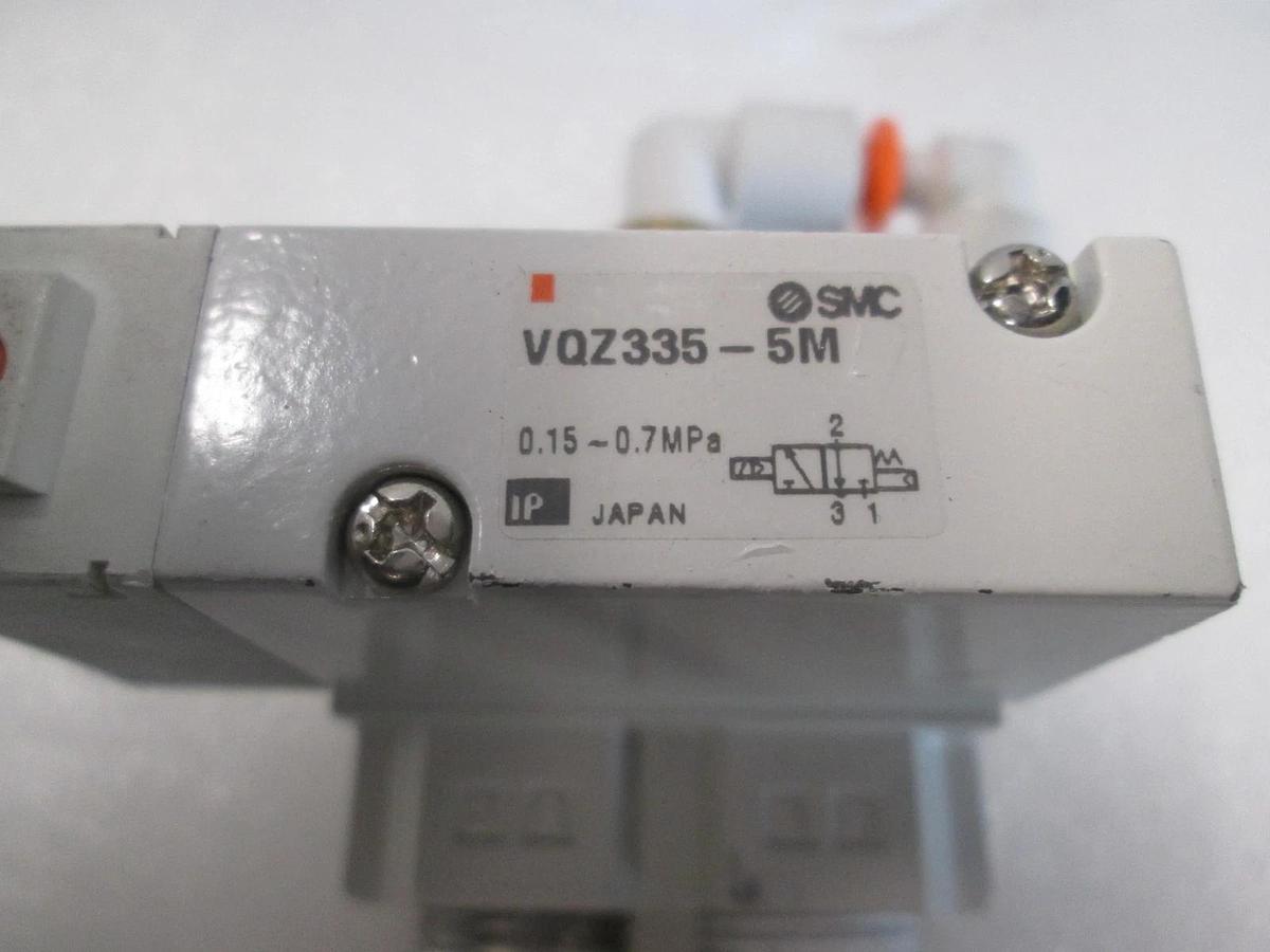 Used SMC, VQZ335-5M, Solenoid Valve Assy, Used