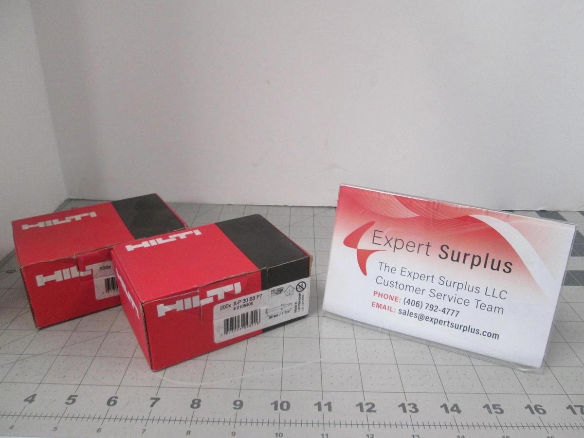 Hilti, X-P 30 B3 P7, New, Lot of 2 Boxes