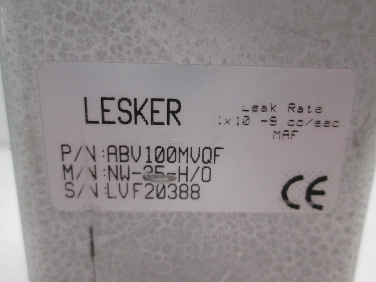 Used Kurt J. Lesker Company, ABV100MVQF. Used