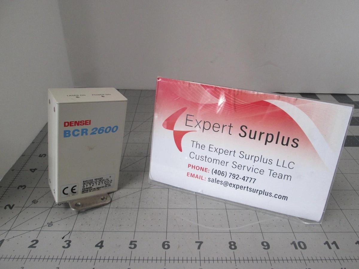 Used Densei, BCR 2600, BCR2512-RDA-N, Barcode Scanner, Used