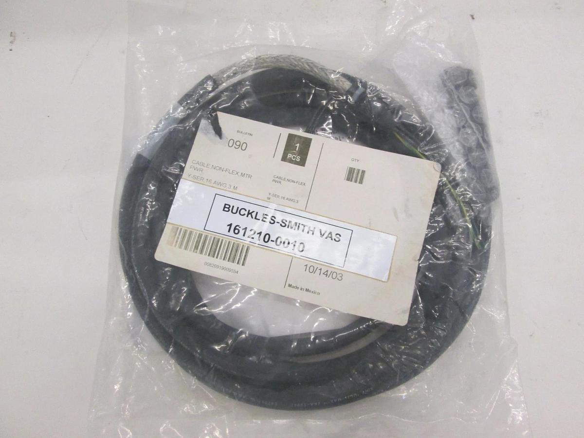Buckles-Smith, Cable Non-flex MTR Power, 161210-0010, New