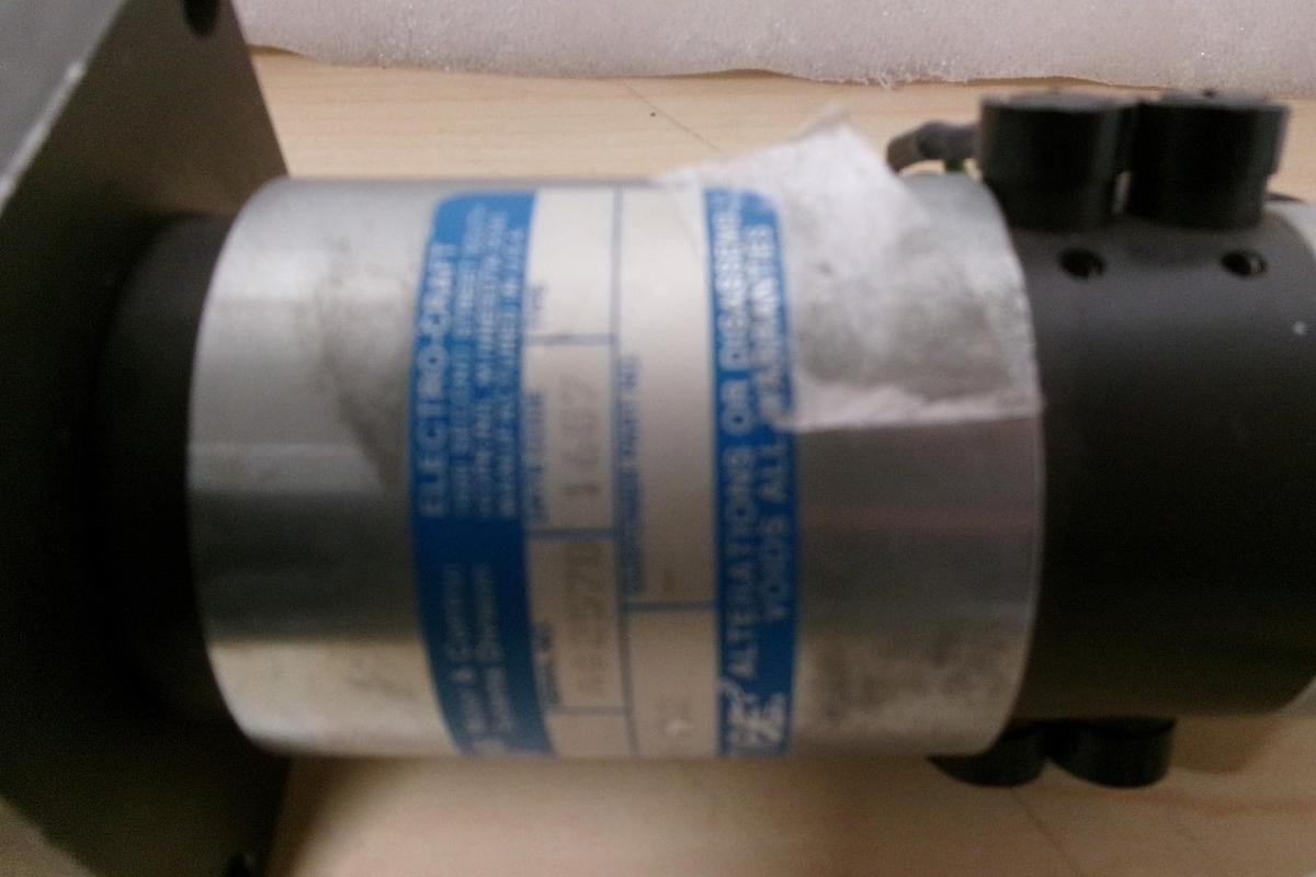 Used Robbins Myers model E586, motor assly, warner 8643, used