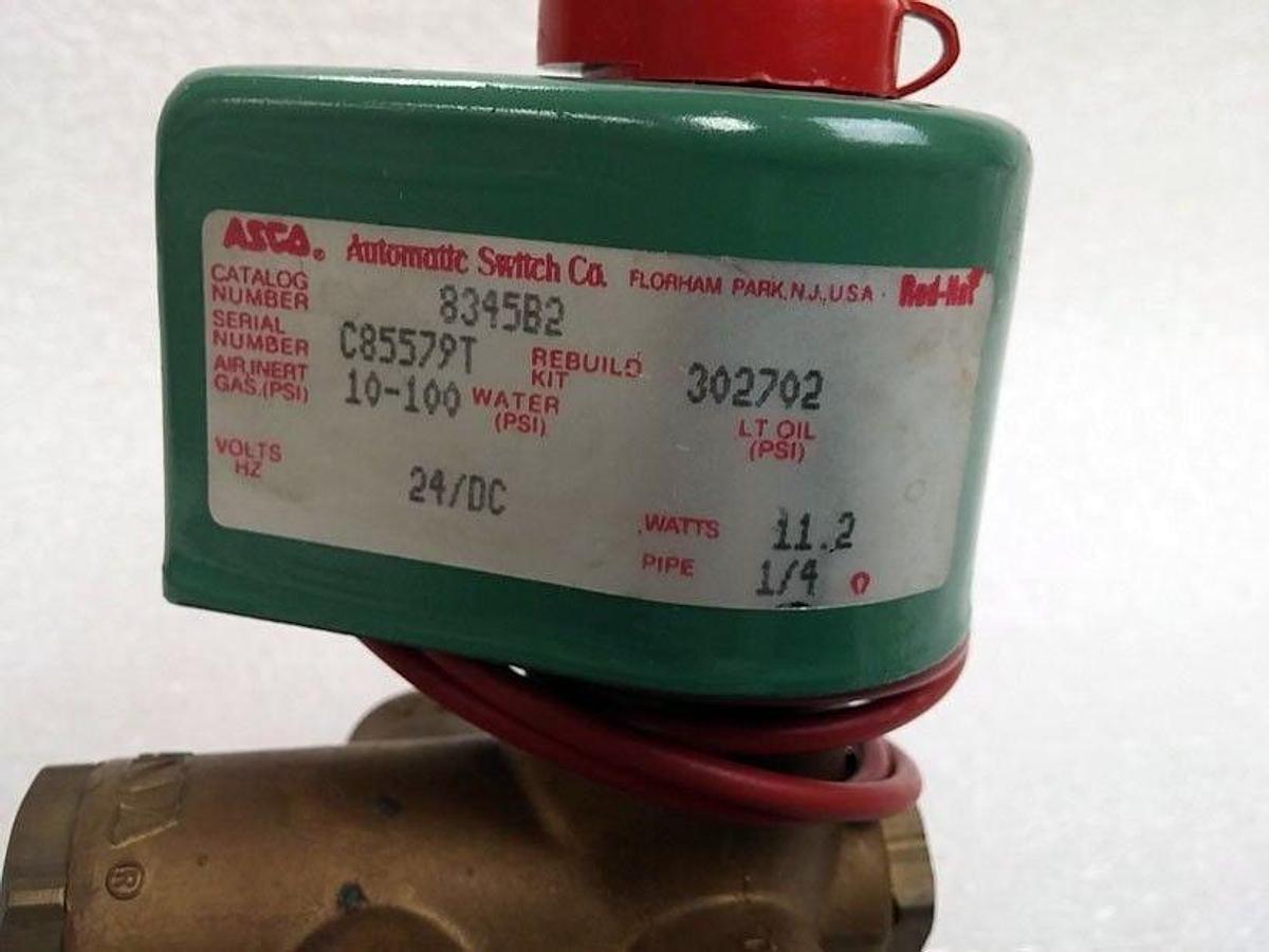 Used Innotec SVB-1.52A Gate Valve NW32 with Asco 834582, New