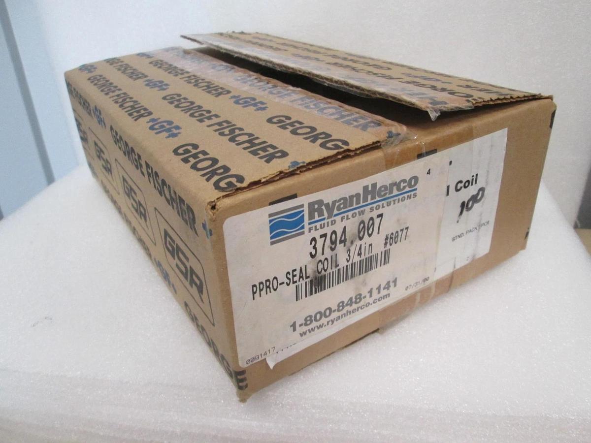 Ryan Herco, 3794.007, Pro-Seal Coil, 3/4in, New, Lot of 100