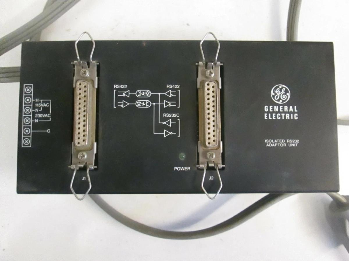 Used General Electric Isolated RS232 Adaptor Unit, Used