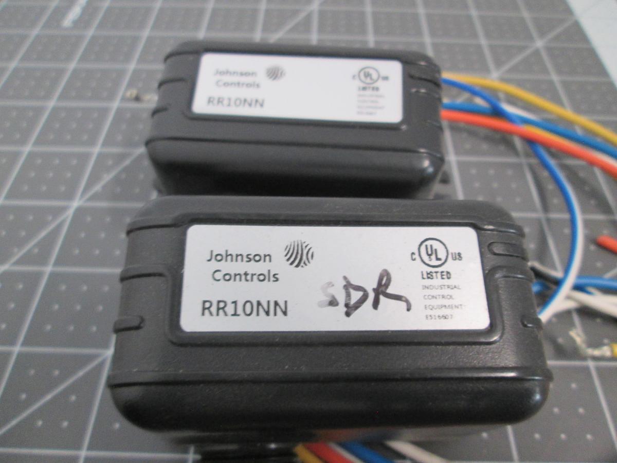 Used Johnson Controls, RR10NN, Ready Relay 10A SPDT Pilot Relay Lot Of 2 Used